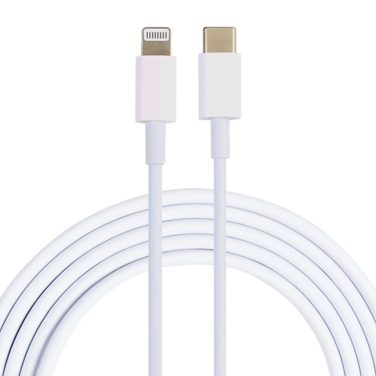 Câble de données de charge rapide USB-C / Type-C 100 W vers 8 broches, longueur : 1 m, Type-C vers 8 broches 1 m