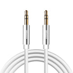 Câble audio AUX mâle à mâle IVON CA55 3,5 mm, longueur du câble : 1m