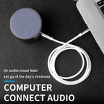 Câble audio AUX mâle à mâle IVON CA55 3,5 mm, longueur du câble : 1m