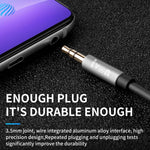 Câble audio AUX mâle à mâle IVON CA55 3,5 mm, longueur du câble : 1m
