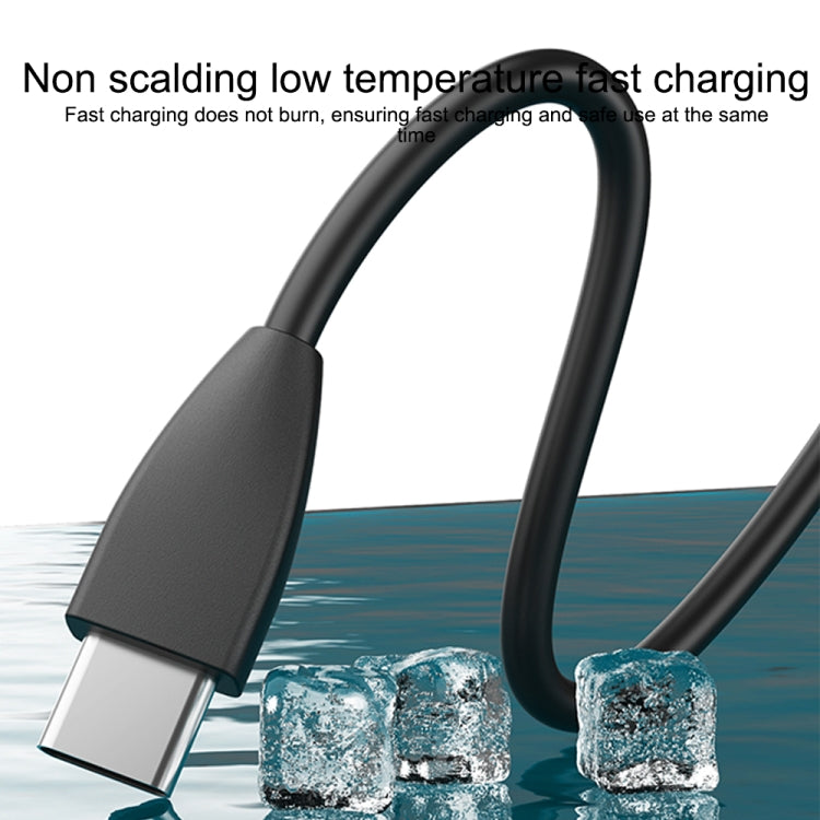 Câble de données de charge rapide IVON CA87 USB vers 8 broches TPE, longueur de câble : 1 m, 8 broches