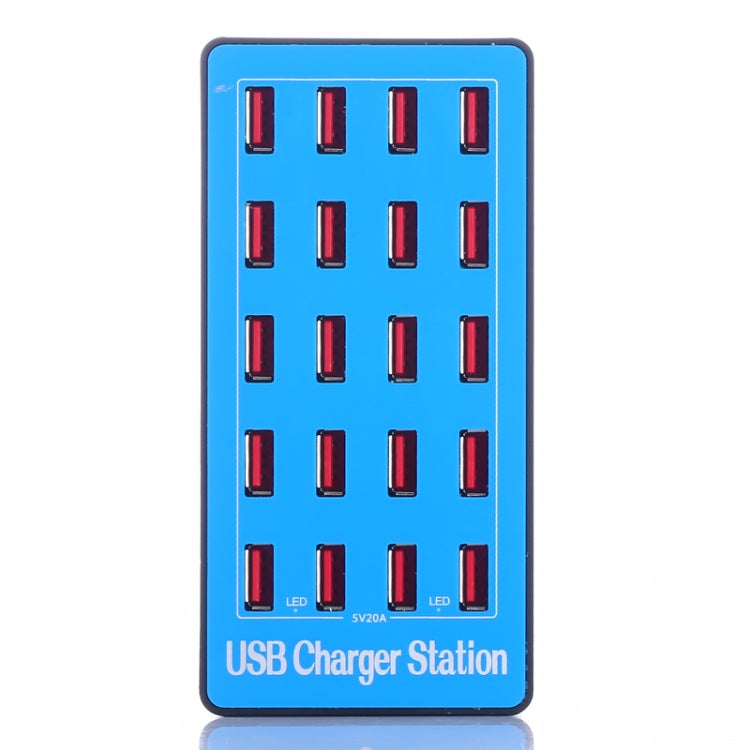Station de recharge USB intelligente multifonction 20-en-1 100W, A5+