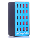 Station de recharge USB intelligente multifonction 20-en-1 100W, A5+