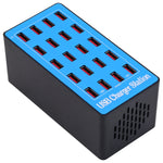 Station de recharge USB intelligente multifonction 20-en-1 100W, A5+