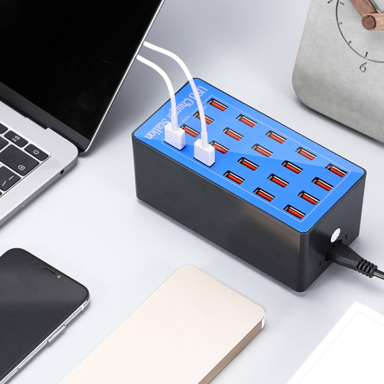 Station de recharge USB intelligente multifonction 20-en-1 100W, A5+