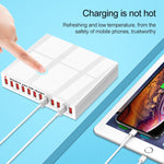 WLX-X6 Station de Charge USB Intelligente Multifonction 12 en 1 120W