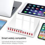 WLX-X6 Station de Charge USB Intelligente Multifonction 12 en 1 120W
