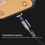 Câble de données tressé polyester bicolore REMAX RC-158m 3A USB vers Micro USB avec charge et transmission par attraction magnétique, longueur du câble : 1m, Micro USB
