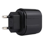 Chargeur de voyage LZ-022 5V 2.4A à deux ports USB, prise UE
