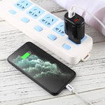 Chargeur de voyage LZ-022 5V 2.4A à deux ports USB, prise UE