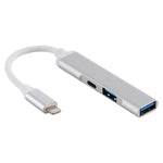 Adaptateur lecteur de caméra S-206 3 en 1 8 broches mâle vers 2 x USB 3.0 + 8 broches femelle, S-206