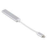 Adaptateur lecteur de caméra S-206 3 en 1 8 broches mâle vers 2 x USB 3.0 + 8 broches femelle, S-206