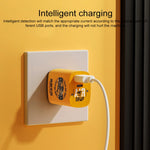 Chargeur de voyage ROCK T42 PD 20W USB + TypeC / USB-C à double port, CN Plug, Chargeur