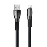 WK WDC-107i Câble de charge et de synchronisation des données USB vers 8 broches, série alliage de zinc Saint, 1 m, 2,4 A, 8 broches