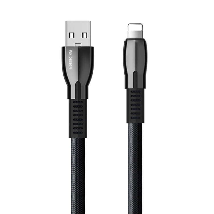 WK WDC-107i Câble de charge et de synchronisation des données USB vers 8 broches, série alliage de zinc Saint, 1 m, 2,4 A, 8 broches
