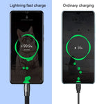 WK WDC-107i Câble de charge et de synchronisation des données USB vers 8 broches, série alliage de zinc Saint, 1 m, 2,4 A, 8 broches