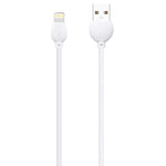 Câble de données awei CL-63 2,5A 8 broches de charge + transmission en alliage d'aluminium, longueur : 1m