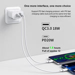 WK WP-U53 Chargeur QC3.0 20W USB Type-C Maxspeed PD Chargeur rapide
