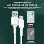 Câble de données de charge rapide 3A USB vers 8 broches WK WDC-136, USB vers 8 broches (noir), USB vers 8 broches (blanc)