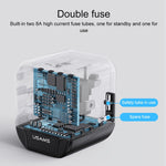 Chargeur de voyage universel multi-prise USAMS US-CC173 T55 12W, US-CC173 T55