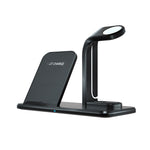 Chargeur sans fil rapide N35 3 en 1 design séparé pour iPhone, Apple Watch, AirPods
