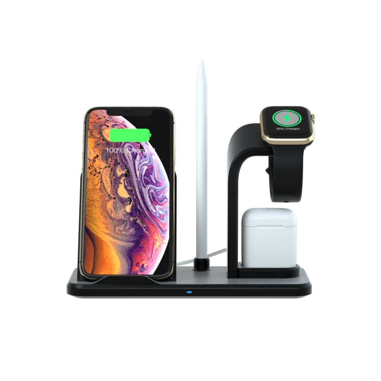 Chargeur sans fil rapide N35 3 en 1 design séparé pour iPhone, Apple Watch, AirPods