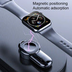 Chargeur magnétique sans fil portable universel K02 pour Apple Watch Series 6 / 5 / SE / 4 / 3 / 2 / 1