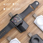 Chargeur magnétique sans fil portable universel K03 pour Apple Watch Series 6 / 5 / SE / 4 / 3 / 2 / 1