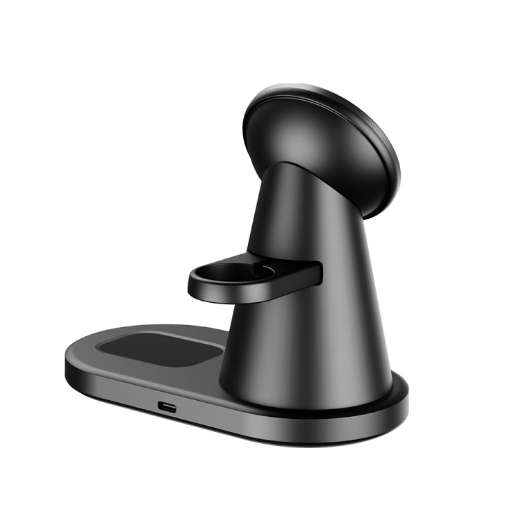 Chargeur sans fil magnétique télescopique 3-en-1 Y05 15W pour téléphones portables / Apple Watch / AirPods, Y05
