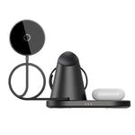 Chargeur sans fil magnétique télescopique 3-en-1 Y05 15W pour téléphones portables / Apple Watch / AirPods, Y05