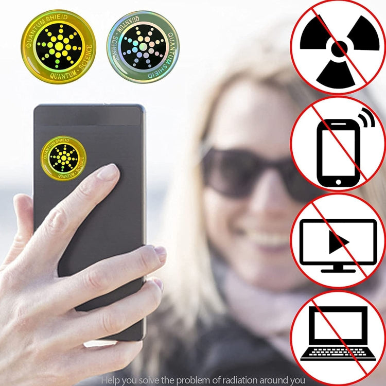 Anti Electromagnetic Radiation Mobile Phone Sticker, 1pc
