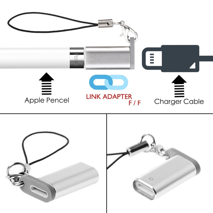 Adaptateur de chargeur de crayon Apple en aluminium pour iPad Pro