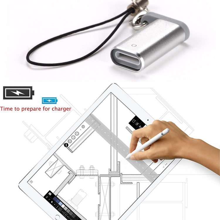 Adaptateur de chargeur de crayon Apple en aluminium pour iPad Pro