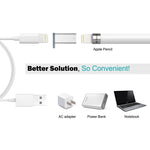 Adaptateur de chargeur de crayon Apple en aluminium pour iPad Pro