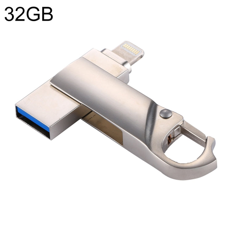 RQW-10F Clé USB 2.0 et 8 broches 2 en 1 de 32 Go, RQW-10F