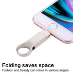 Clé USB RQW-10D 2 en 1 USB 2.0 et 8 broches 64 Go, RQW-10D