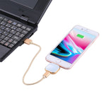 RQW-18S Disque Flash Multifonctionnel 8 Broches 64 Go avec Câble USB / Micro USB vers Micro USB, RQW-18S Or