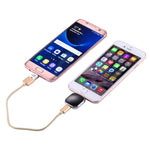 Clé USB multifonction RQW-18S 8 broches 16 Go avec câble USB/Micro USB vers Micro USB, RQW-18S Noir, RQW-18S Or