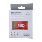 Clé USB 3 en 1 RQW-02 USB 2.0 & 8 broches & Micro USB 64 Go, RQW-02 Rouge