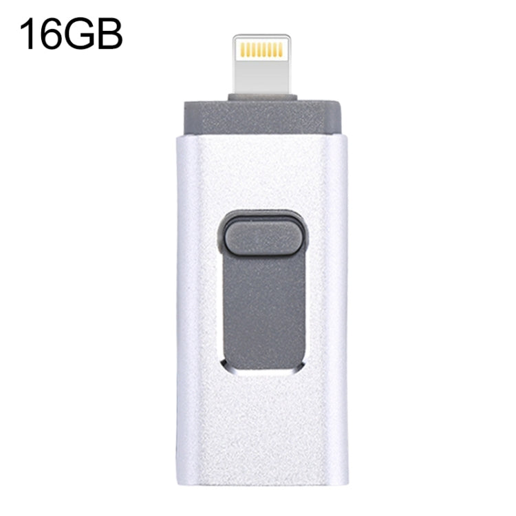 easyflash RQW-01B Clé USB 3 en 1 USB 2.0 & 8 Broches & Micro USB 16 Go, RQW-01B Noir, RQW-01B Or, RQW-01B Or Rose, RQW-01B Argent