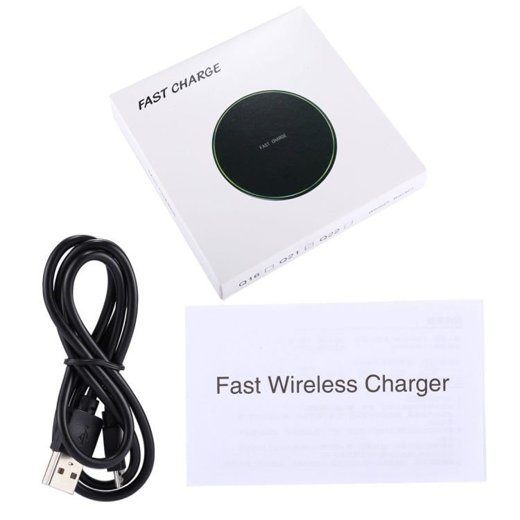 Station de charge sans fil rapide Q21 avec voyant lumineux, Q21 Noir, Q21 Or, Q21 Rouge