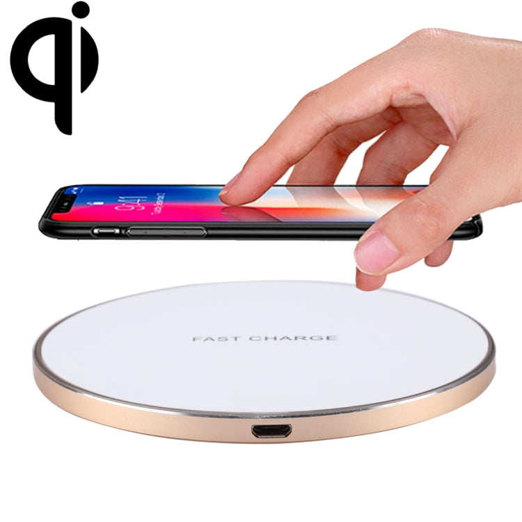 Station de charge sans fil rapide Q21 avec voyant lumineux, Q21 Noir, Q21 Or, Q21 Rouge