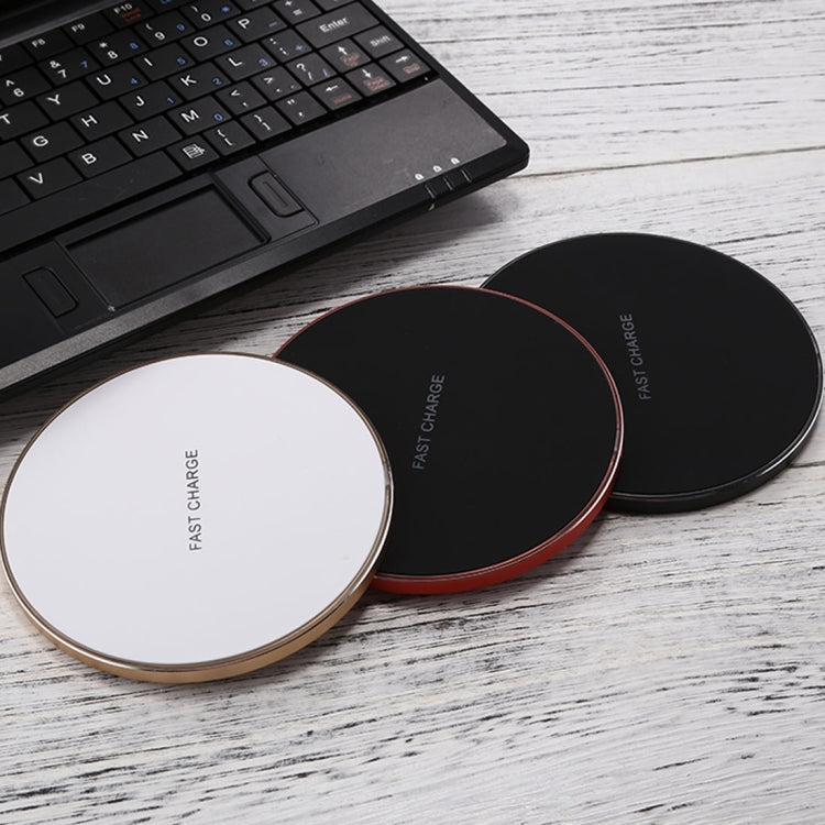 Station de charge sans fil rapide Q21 avec voyant lumineux, Q21 Noir, Q21 Or, Q21 Rouge