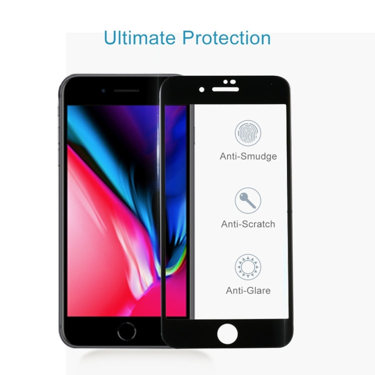 For iPhone 8 Plus & 7 Plus 0.3mm 9H Surface Hardness 5D Curved Full Screen Tempered Glass Screen Protector, For iPhone 8P & 7P(1 PC)