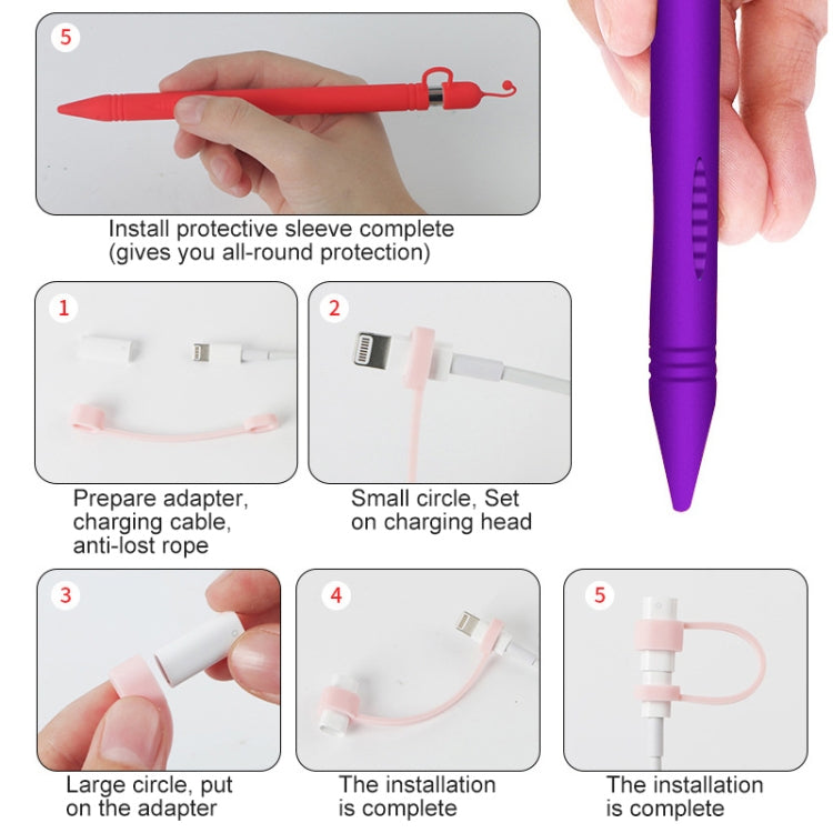 Housse de protection anti-perte pour Apple Pencil