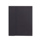 Étui pour tablette avec clavier Bluetooth détachable X-11B à texture unie pour iPad Pro 11 pouces 2020 / 2018, avec fente pour stylet, clavier noir
