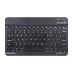 Étui pour tablette avec clavier Bluetooth détachable X-11B à texture unie pour iPad Pro 11 pouces 2020 / 2018, avec fente pour stylet, clavier noir