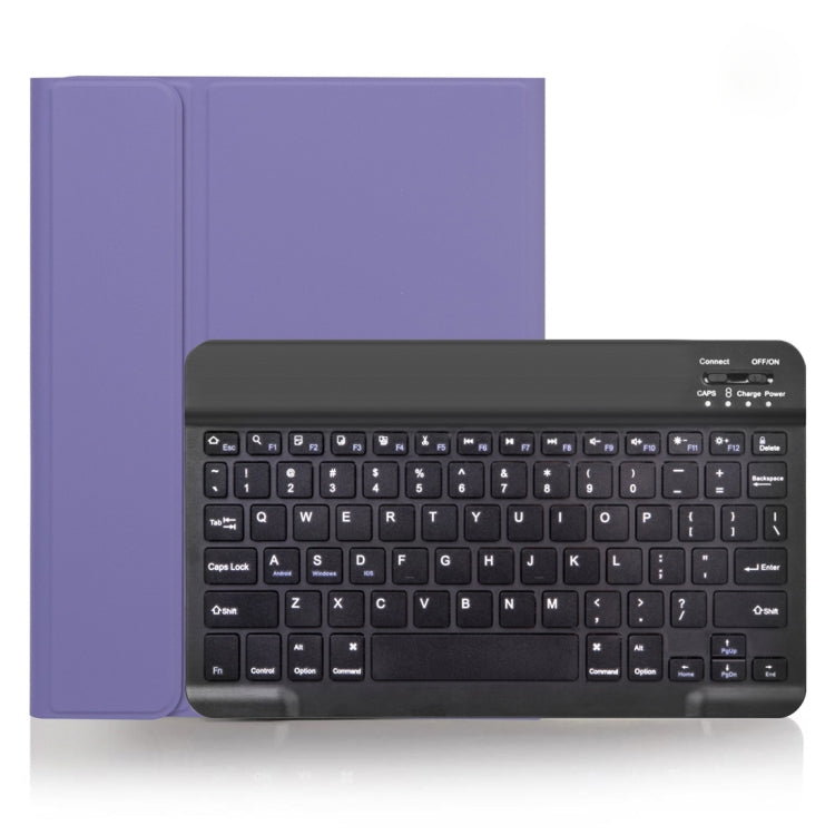 Étui pour tablette avec clavier Bluetooth détachable X-11B à texture unie pour iPad Pro 11 pouces 2020 / 2018, avec fente pour stylet, clavier noir