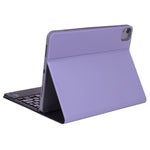 Étui pour tablette avec clavier Bluetooth détachable X-11BCS, texture unie, pour iPad Pro 11 pouces 2020 / 2018, avec pavé tactile, fente pour stylo et rétroéclairage