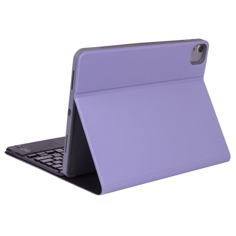Étui pour tablette avec clavier Bluetooth détachable X-11BCS, texture unie, pour iPad Pro 11 pouces 2020 / 2018, avec pavé tactile, fente pour stylo et rétroéclairage